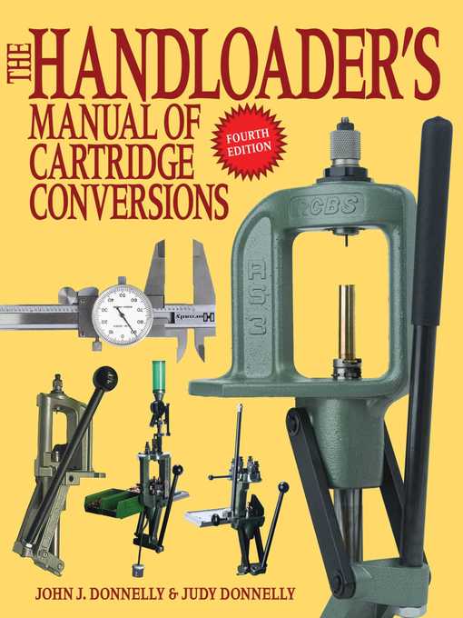 Title details for The Handloader's Manual of Cartridge Conversions by John J. Donnelly - Wait list